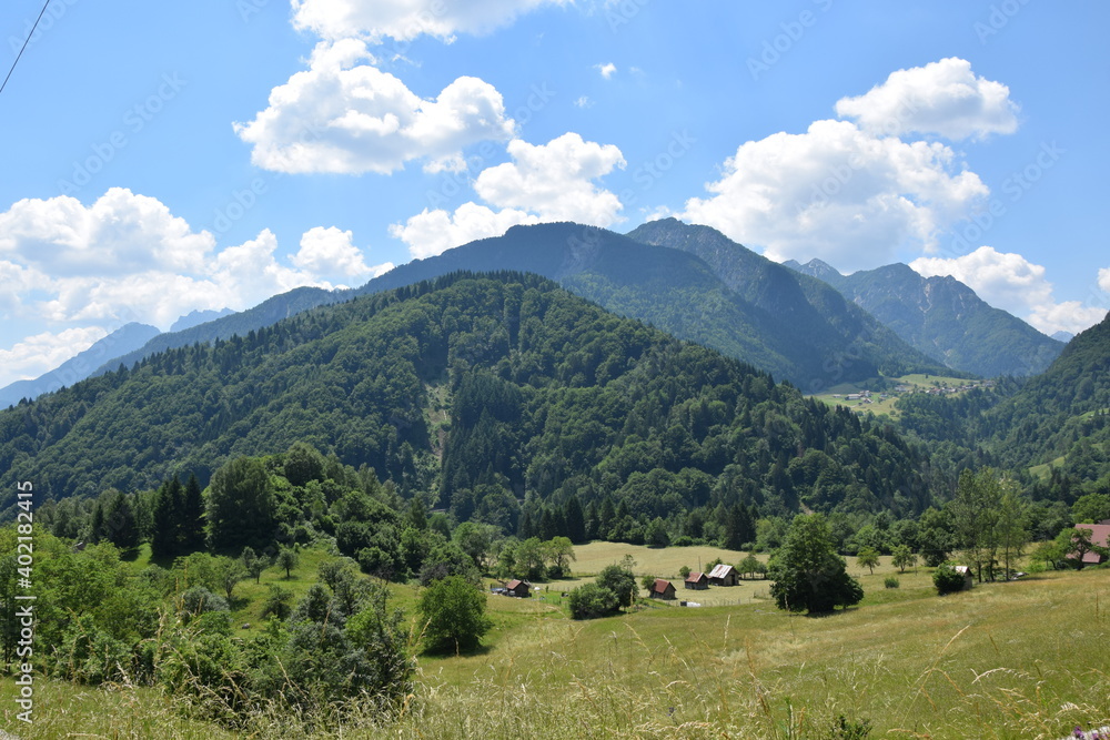 The Austrian Alps in Tyrol 