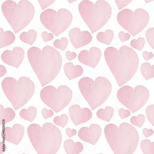 pink hearts background