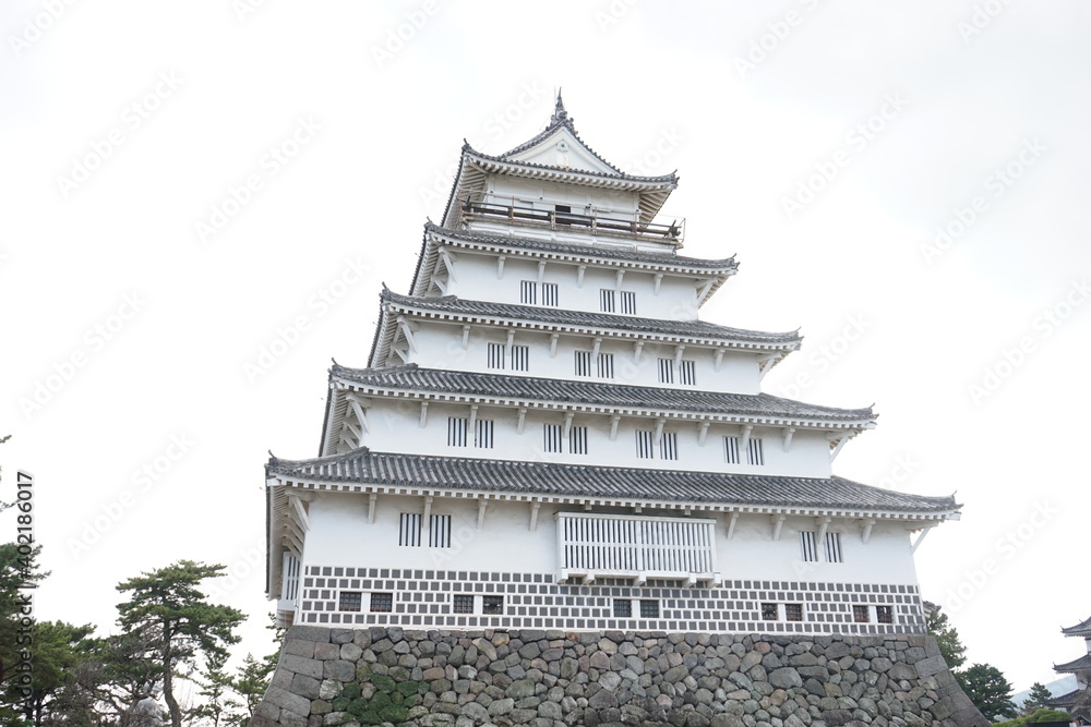 Shimabara castle in Shimabara, Nagasaki prefecture, Japan - 島原城 長崎 日本 Shimabara castle in Shimabara, Nagasaki prefecture, Japan - 島原城 長崎 日本