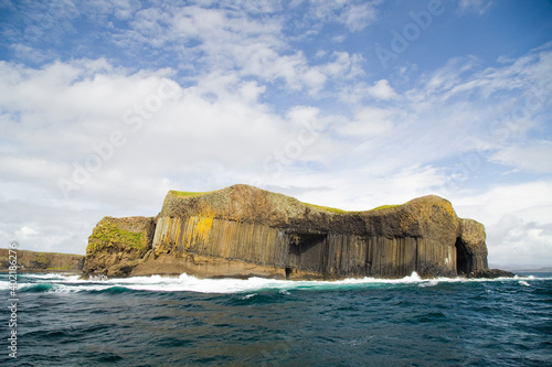 Staffa Island, Inner Hebrides, Scotland. photo