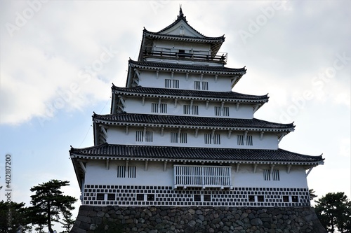 Shimabara castle in Shimabara, Nagasaki prefecture, Japan - 島原城 長崎 日本 