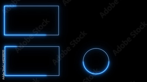 Youtube Outro Template In Black Background