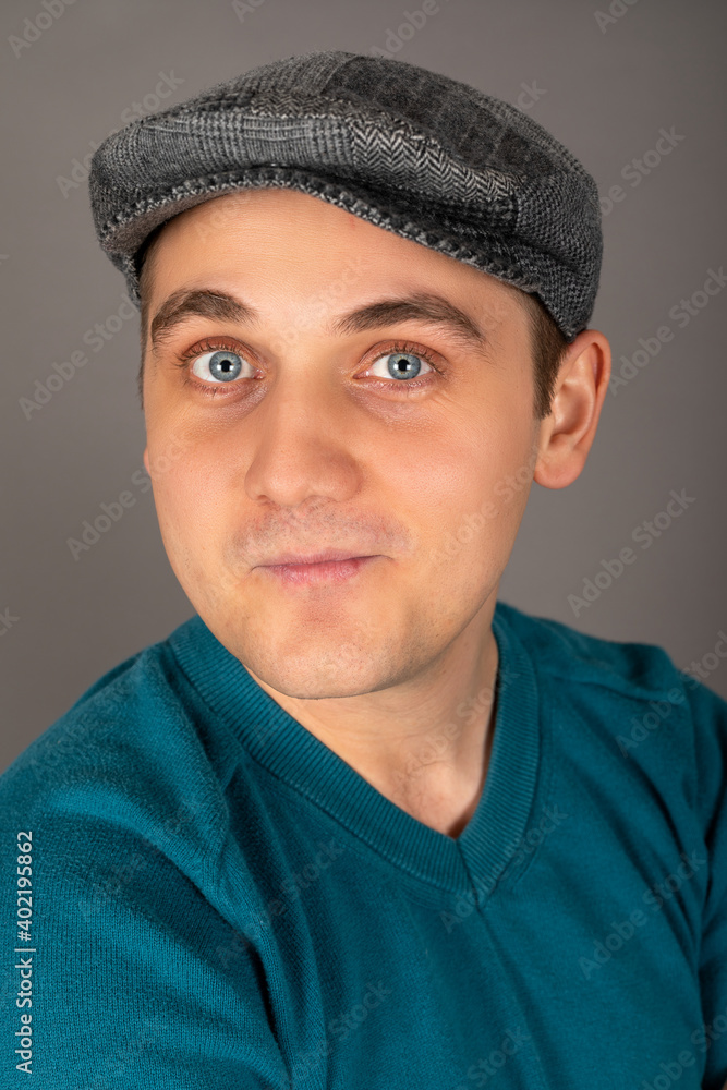 Handsome man studio portrait Handsome man studio portrait