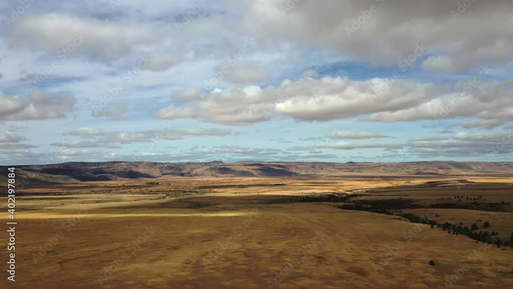 Aerial of Eastern Oregon during autumn Aerial of Eastern Oregon during autumn