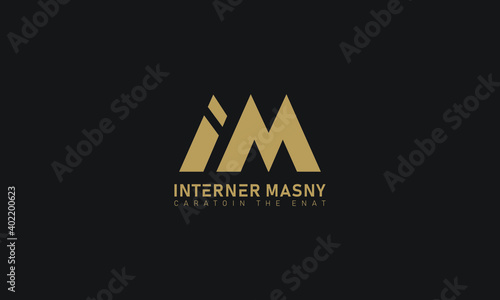 im letter logo