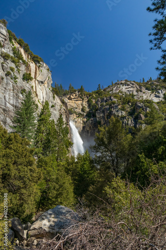 Waterfall, Yosemite National Park, California, USA 