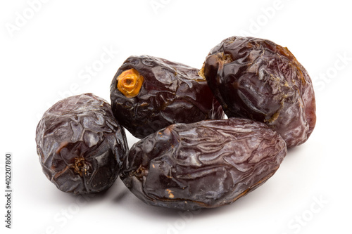 Wallpaper Mural Dried dates fruits isolated on white background Torontodigital.ca