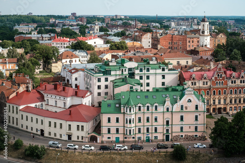 view of the town