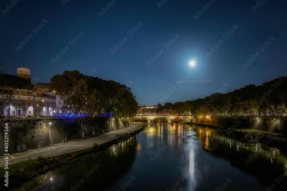 
view of the river Tiber