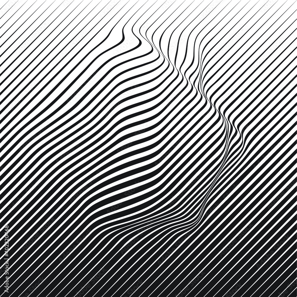 Abstract Black Diagonal Striped Background . Vector parallel slanting, oblique lines texture