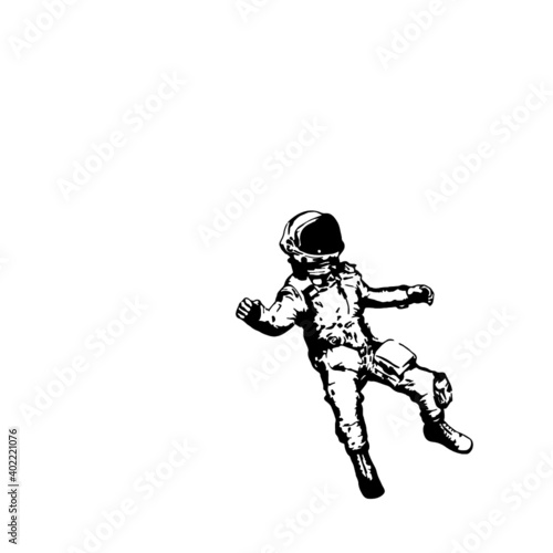 Astronaut lost in space	