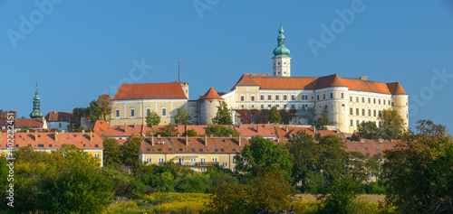 Photography town of Mikulov, South Moravia, Czechia
