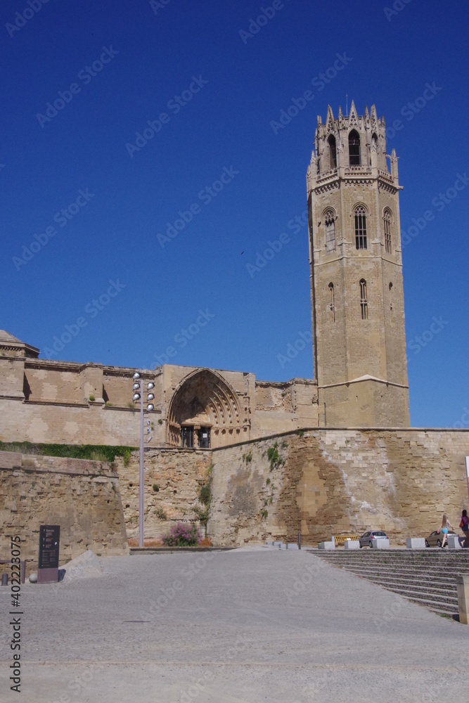 Castle at Lleida, Spain