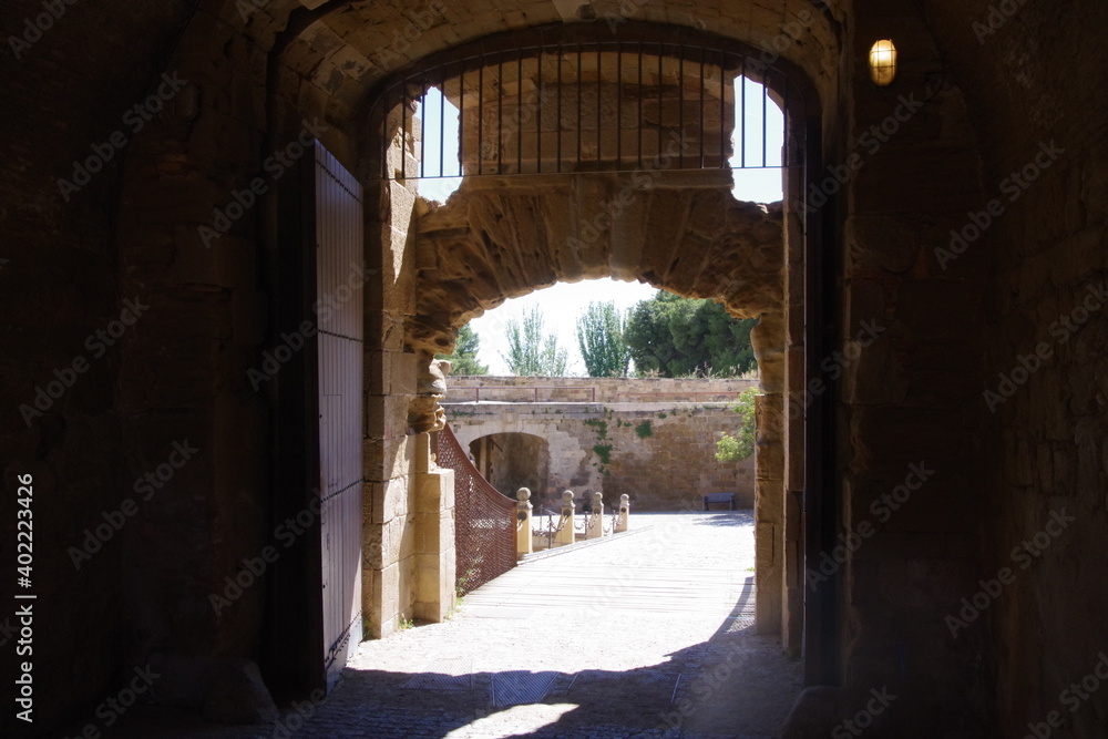 Obraz premium Castle at Lleida, Spain