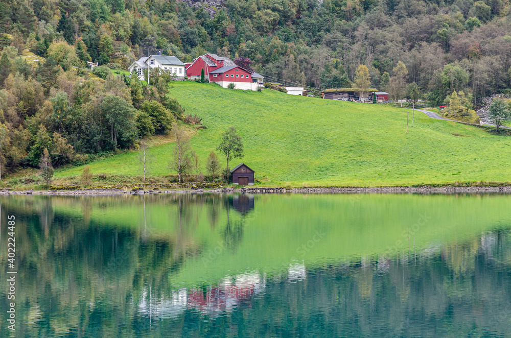 Fototapeta premium Norway fjord