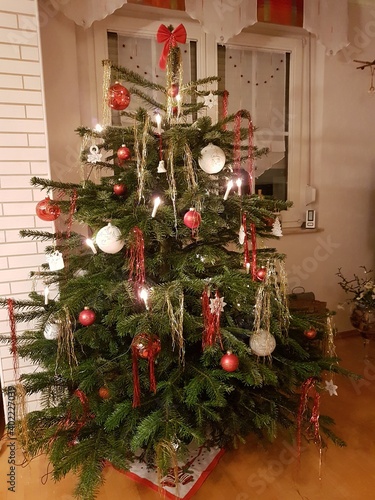 decorated christmas tree