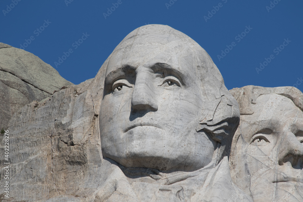 George Washington at Mount Rushmore National Monument