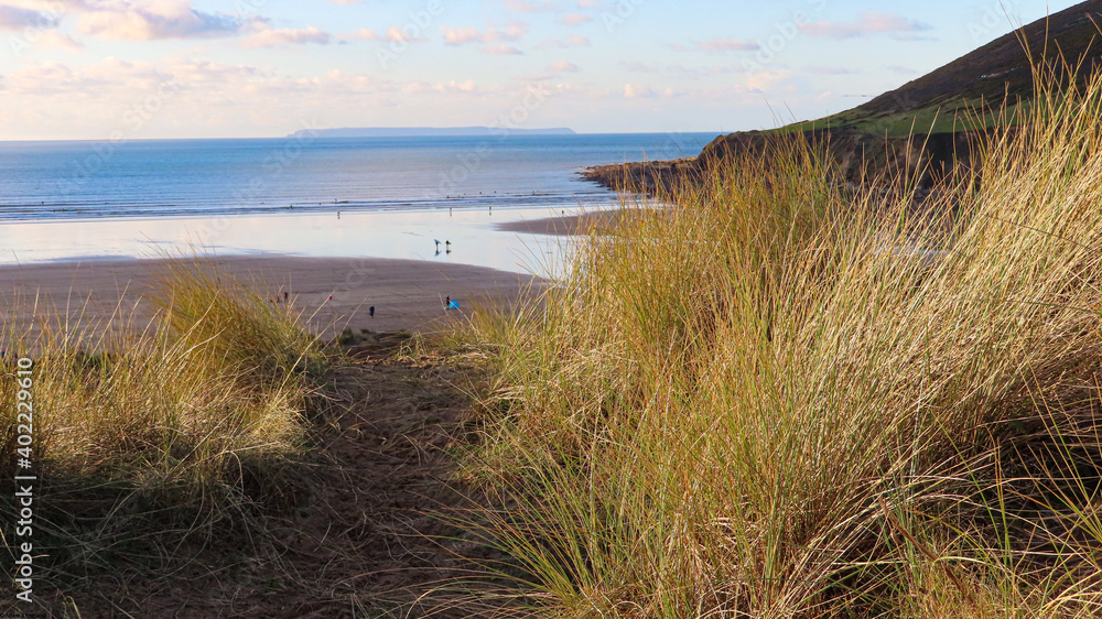 Sunset at Saunton Sands Devon, United Kingdom