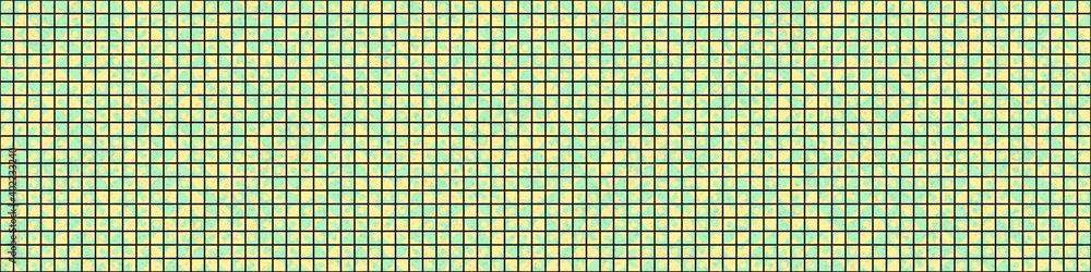 Fototapeta premium Abstract Geometric Pattern generative computational art illustration