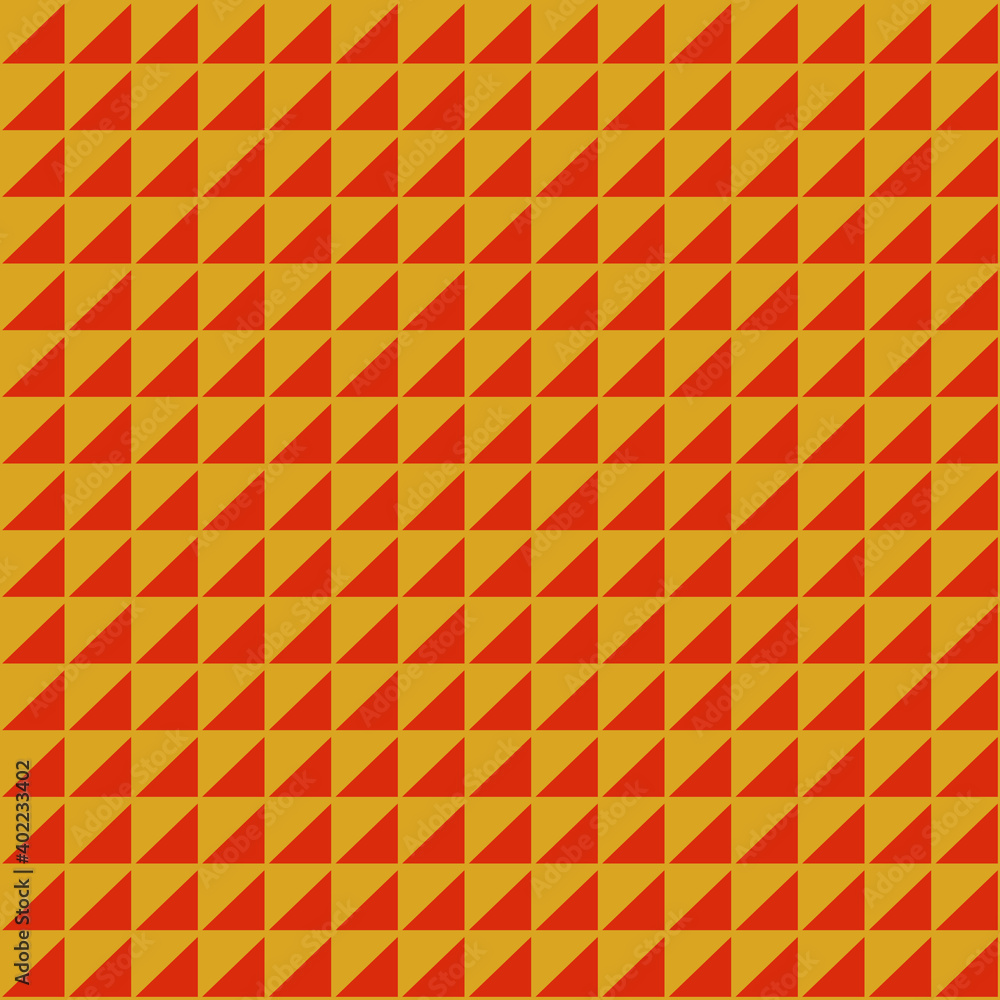 Illustration with repetitive geometric shapes, trendy color # DAA520 Fortuna Gold. Abstract background for web pattern, wallpaper, digital graphics, packaging, objects and artistic decor. Illustration with repetitive geometric shapes, trendy color # DAA520 Fortuna Gold. Abstract background for web pattern, wallpaper, digital graphics, packaging, objects and artistic decor.