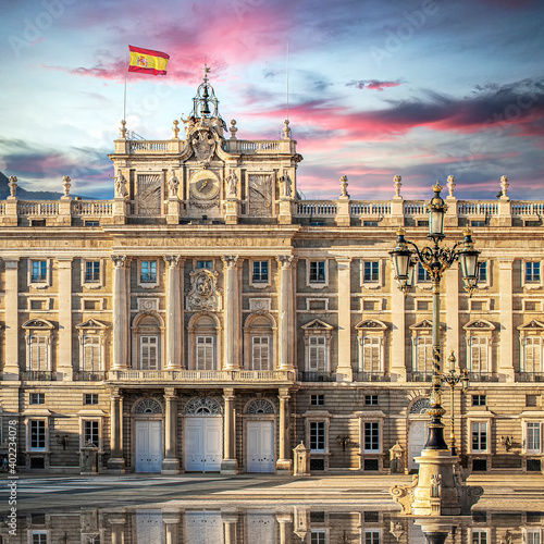 Принти на полотні Royal Palace, Madrid