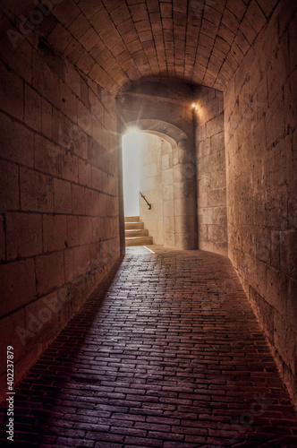 In the Corridors of Amboise Castle © Xavier
