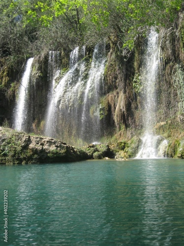 Fototapeta Naklejka Na Ścianę i Meble -  waterfall , Antalya , Turkye 