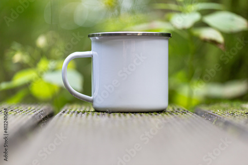 11oz Camp MUG Mock Up with lifestyle background