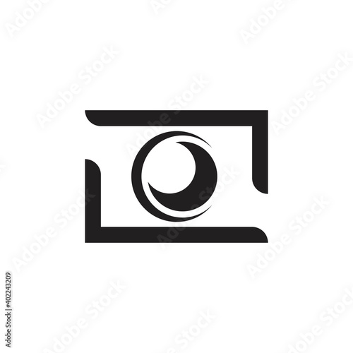 Camera icon vector