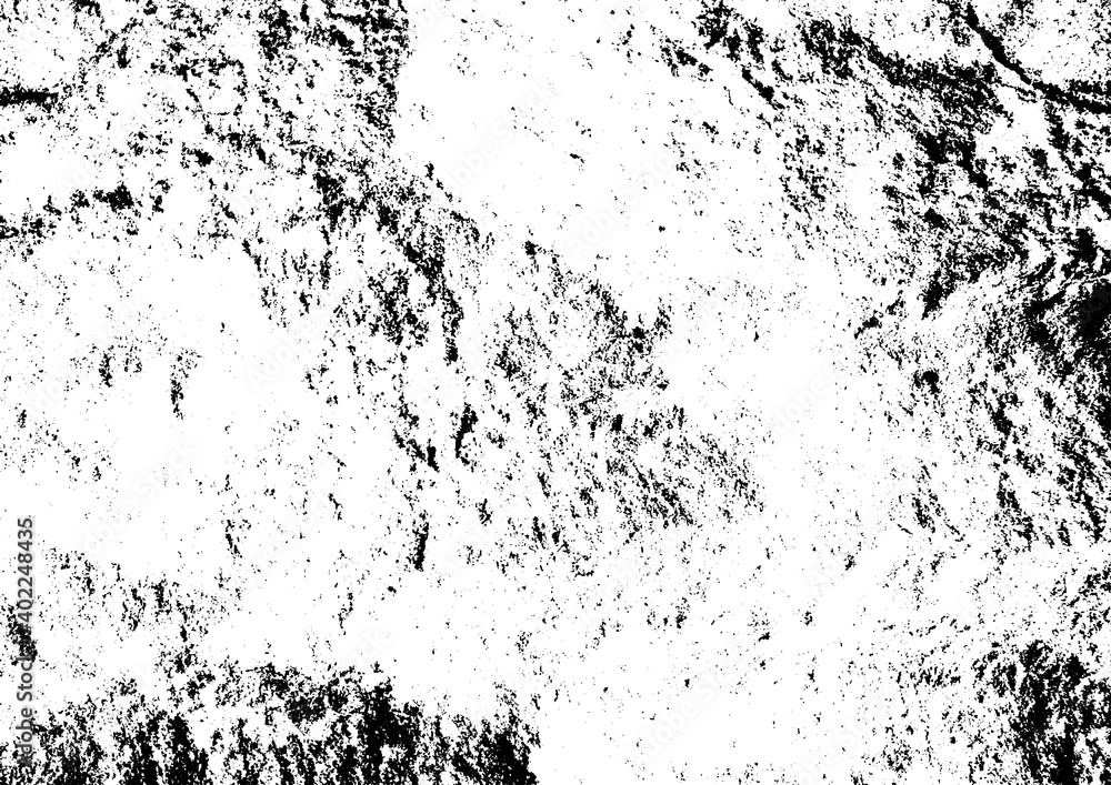 Vector black and white grunge background