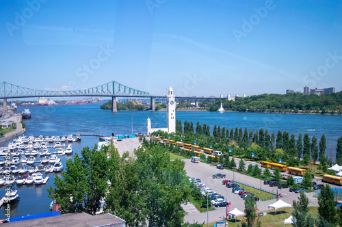 Montreal clock tower, Quai de l'Horloge, Canada, Quebec,
old port in Montreal, Vieux-Port Montreal