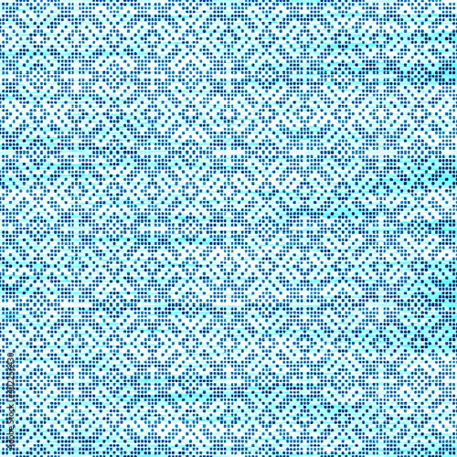 Wallpaper Mural Geometric kilim ikat pattern with grunge texture
 Torontodigital.ca