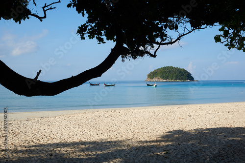Scene of calm sea and beautiful kata beach
