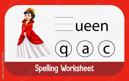 Find missing letter with queen
