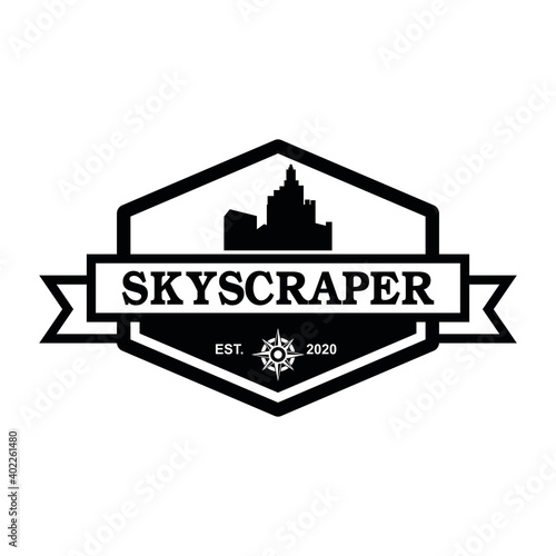 Tallest Tower Vector , Architecture Logo
