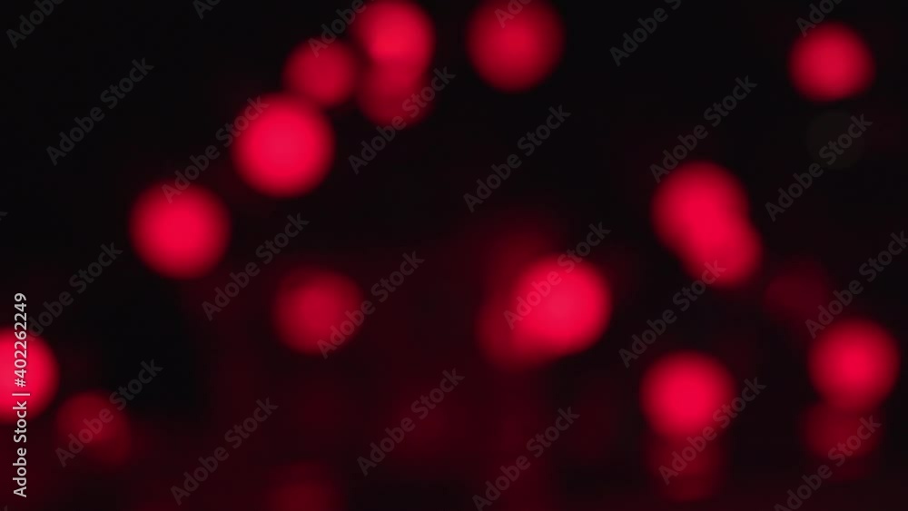 Blurred colorful light background on black background with bokeh Blurred colorful light background on black background with bokeh