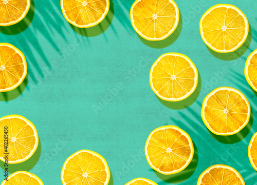 lemon slice, invitation card design 