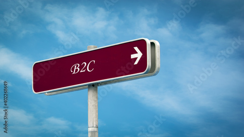 Street Sign to B2C © Thomas Reimer