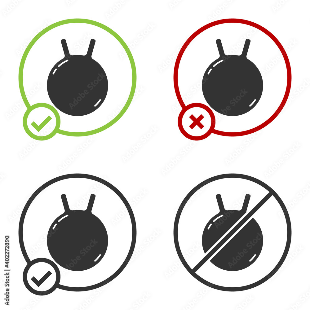 Black Kettlebell icon isolated on white background. Sport equipment. Circle button. Vector. Black Kettlebell icon isolated on white background. Sport equipment. Circle button. Vector.