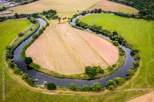 Wallpaper Mural view of landscape - river course Torontodigital.ca