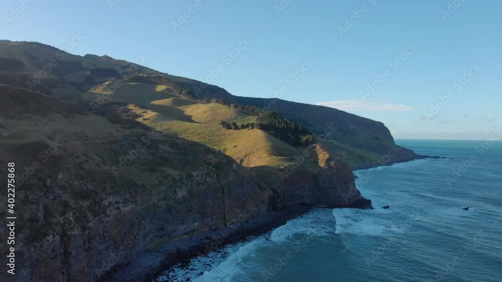 Beautiful coastline south of Raglan, New Zealand Beautiful coastline south of Raglan, New Zealand