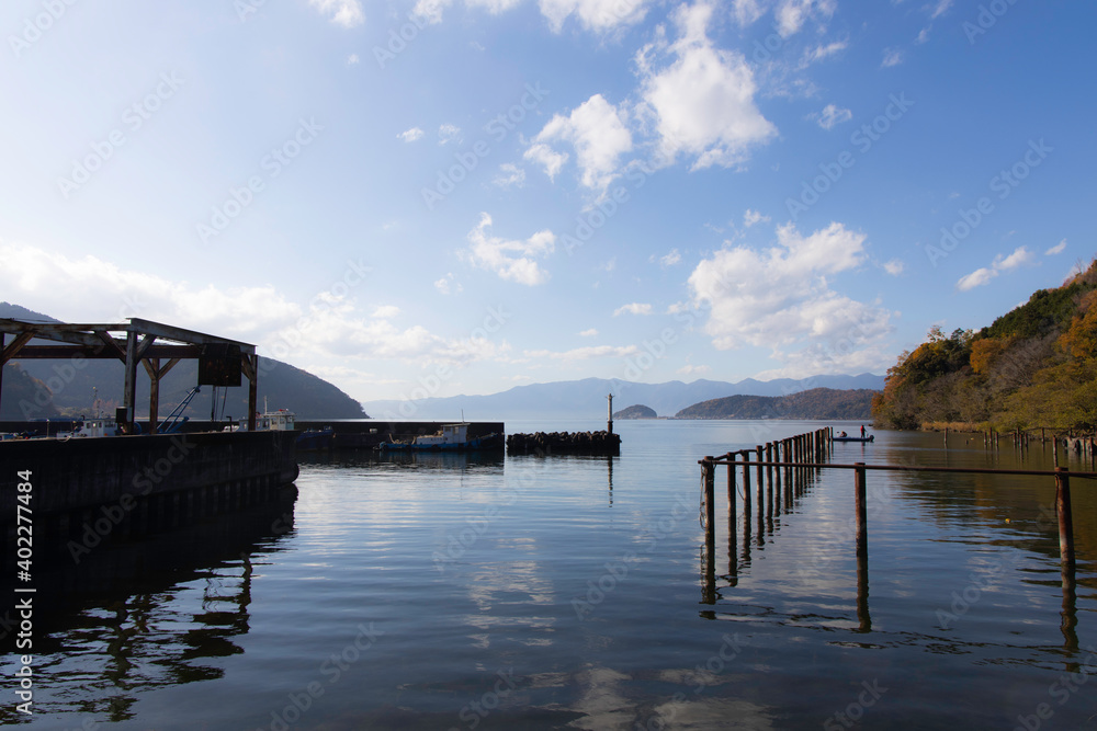 Obraz premium 船着き場