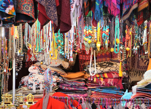 handicrafts and souvenir shops selling beautiful artistic and religious objects