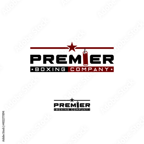 premier boxing company logo photo