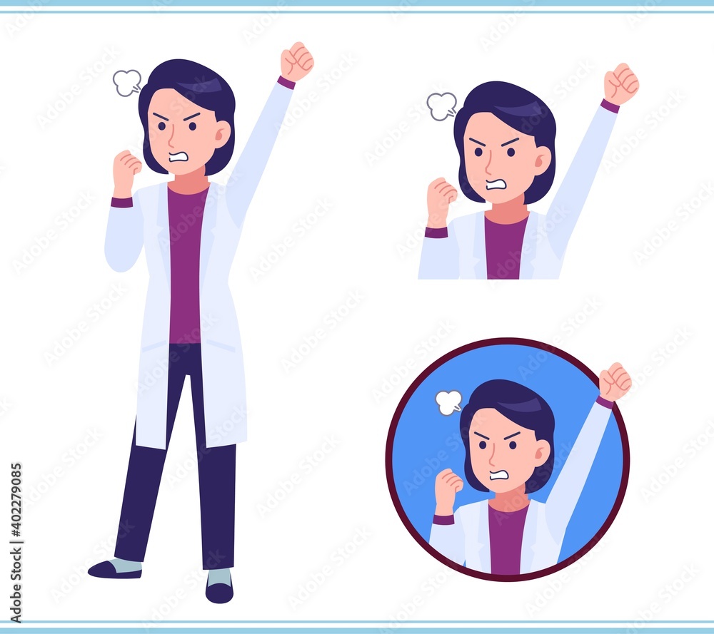 医療従事者の女性