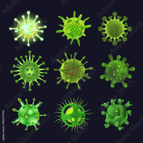 Realistic Green Virus and Bacterial Set Collection