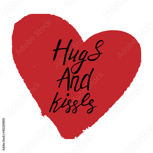 Konstfotografi Valentines day handwritten card