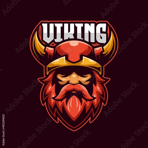 Viking E-sports Logo Template