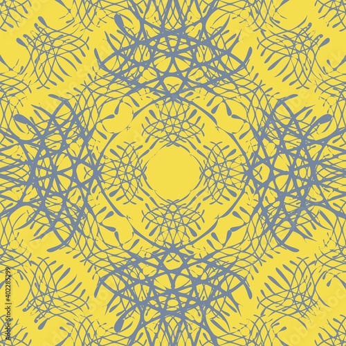 seamless tie-dye ornament