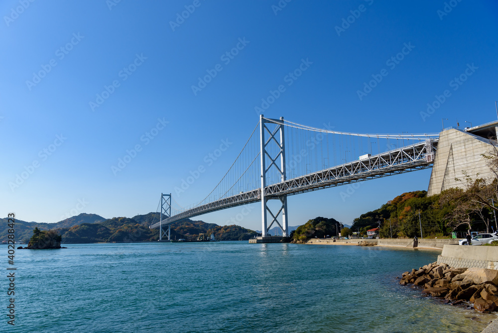 Bridge in the Seto Inland Sea (Innoshima Bridge) Bridge in the Seto Inland Sea (Innoshima Bridge)